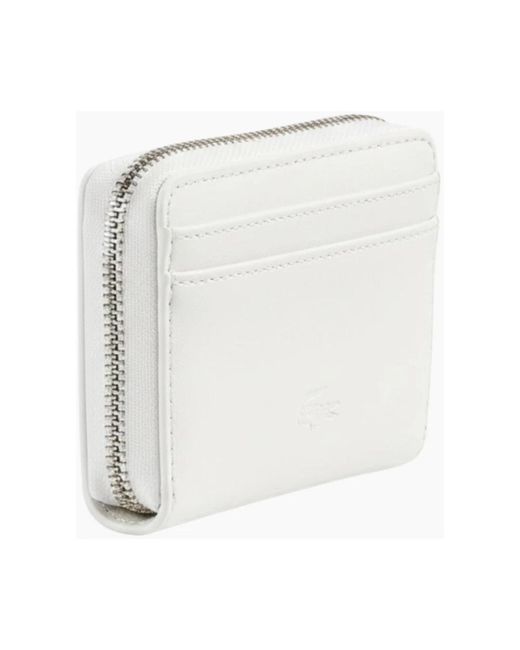 Lacoste White Wallets & Cardholders