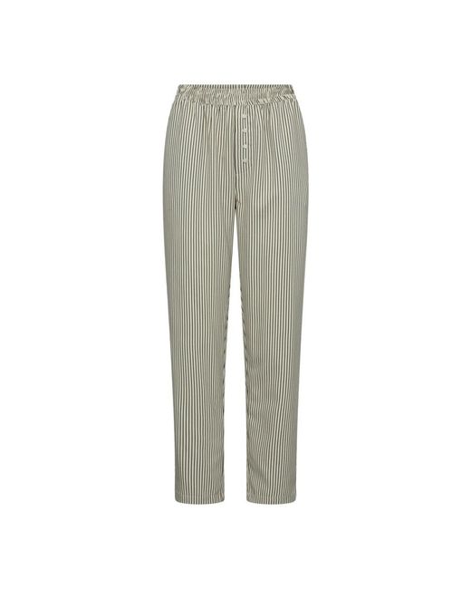 co'couture Gray Slim-Fit Trousers