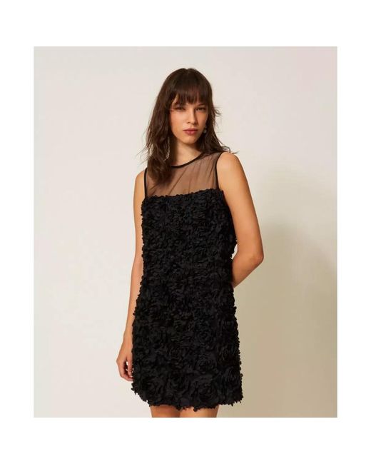 Twinset Black Party Dresses