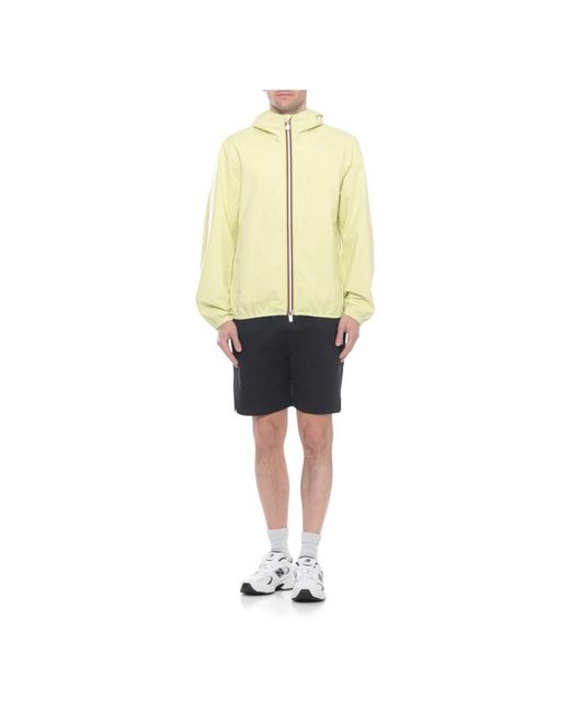 K-Way Jack Stretch Dot Jacket in het Green voor heren