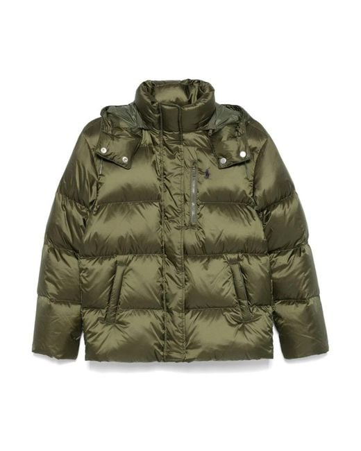 Polo Ralph Lauren Green Winter Jackets