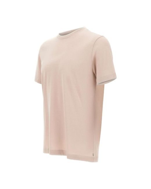 Eleventy Pink T-Shirts for men
