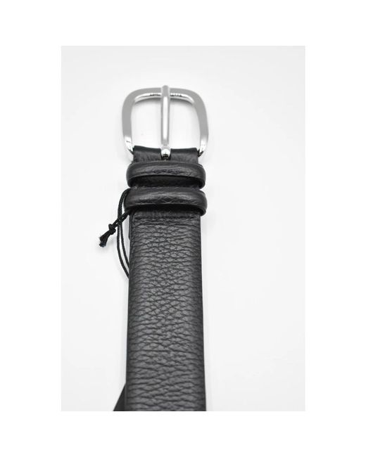 Orciani Black Belts for men