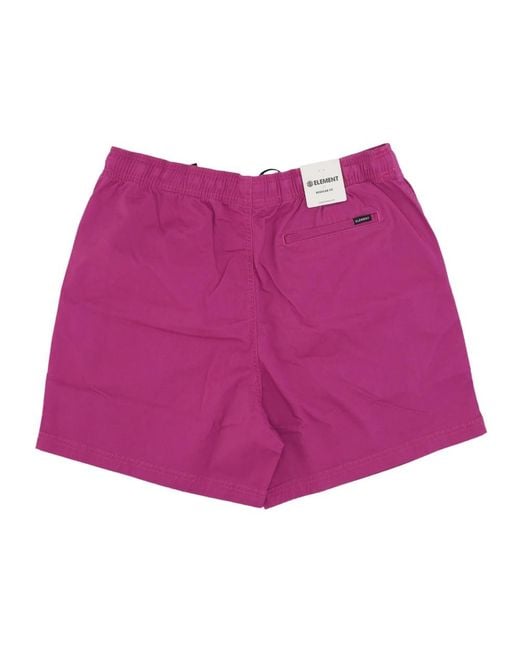 Casual Shorts Element de hombre de color Purple