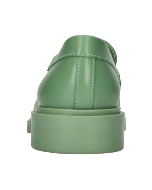 3Juin Green Loafers