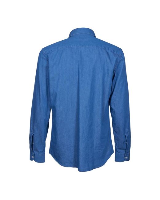 Fay Denim shirts in Blue für Herren
