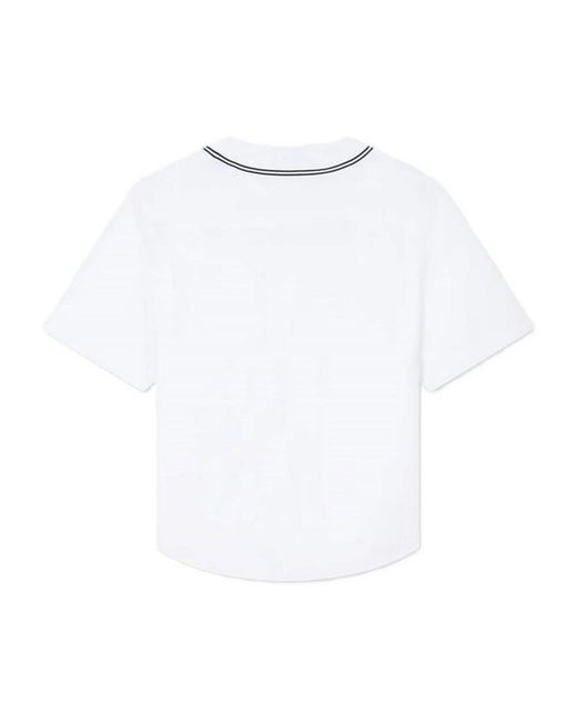 KENZO White Short Sleeve Shirts for men