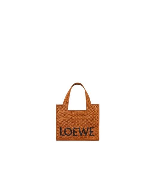 Loewe Brown Shopping Bags