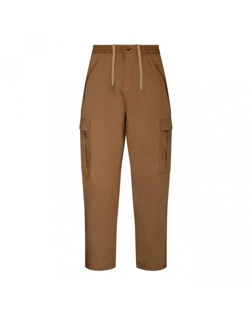 Burberry Kamelbraune cargohose in Brown für Herren