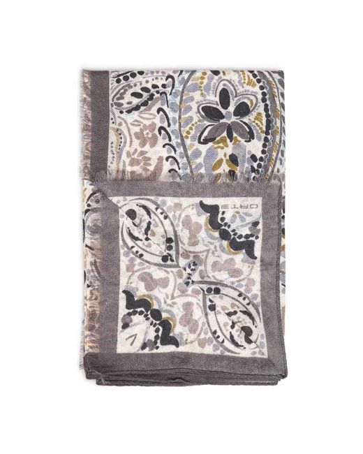 Etro Natural Silk Scarves