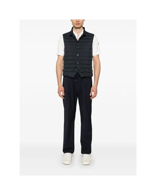 Herno Blue Slim-Fit Trousers for men
