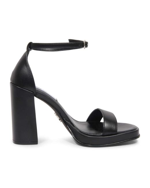 Steve Madden Black High Heel Sandals