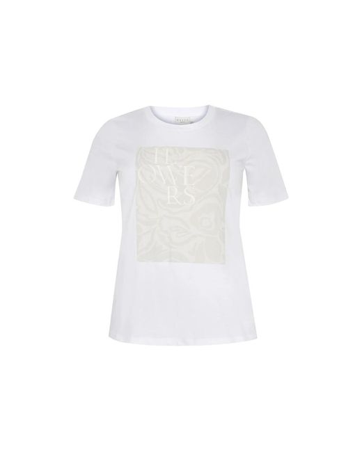 T-Shirts di Kaffe in White