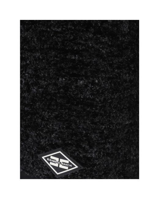 Elisabetta Franchi Black Short Skirts