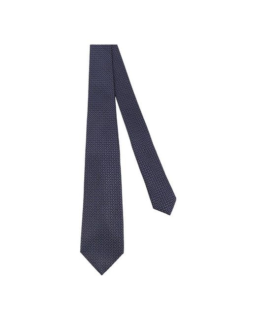 Ties di Kiton in Blue da Uomo