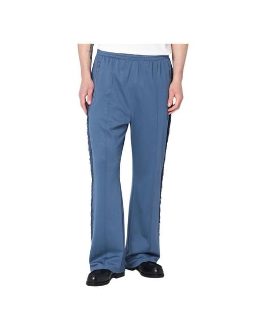 Needles Regular Fit Hose in Blue für Herren