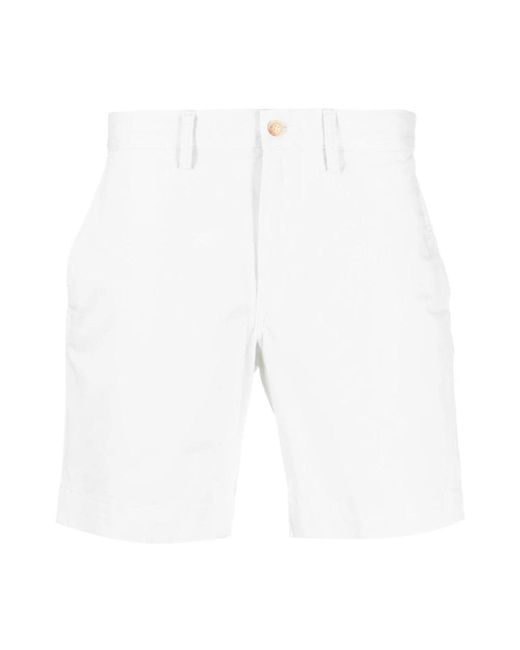 Ralph Lauren White Short Shorts for men