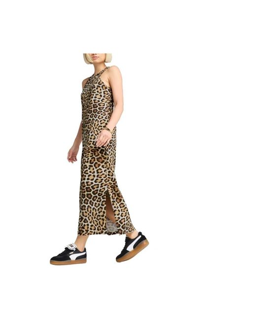 PUMA Maxi Dresses in het Metallic