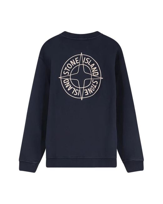 Stone Island Blue Sweatshirts for men