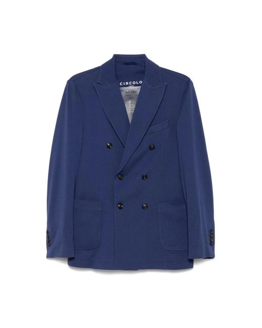 Circolo 1901 Blue Blazers for men
