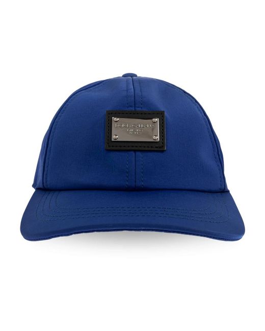 Dolce & Gabbana Baseball Cap in het Blue voor heren