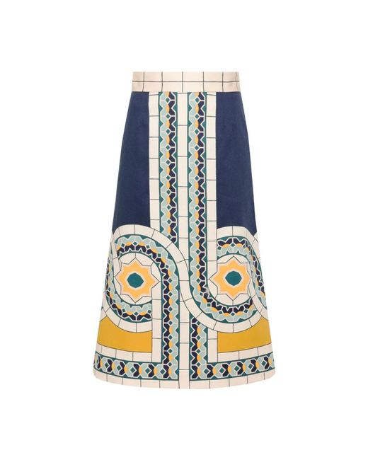 LaDoubleJ Blue Midi Skirts