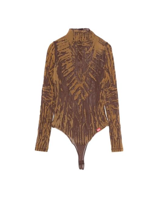 DIESEL Bruine Top Voor Vrouwen in het Brown