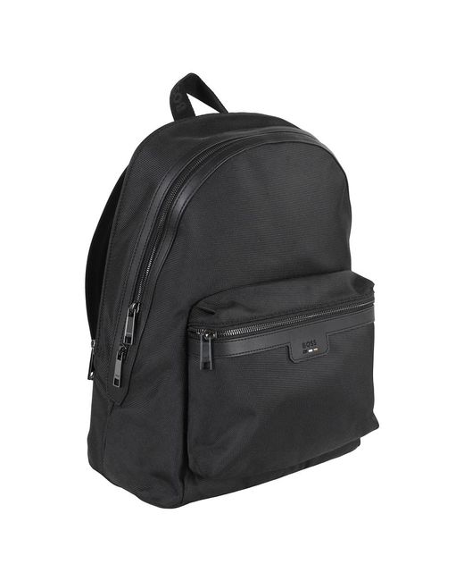 HUGO Schwarzer Ray N Rucksack Mit Griff in Black für Herren