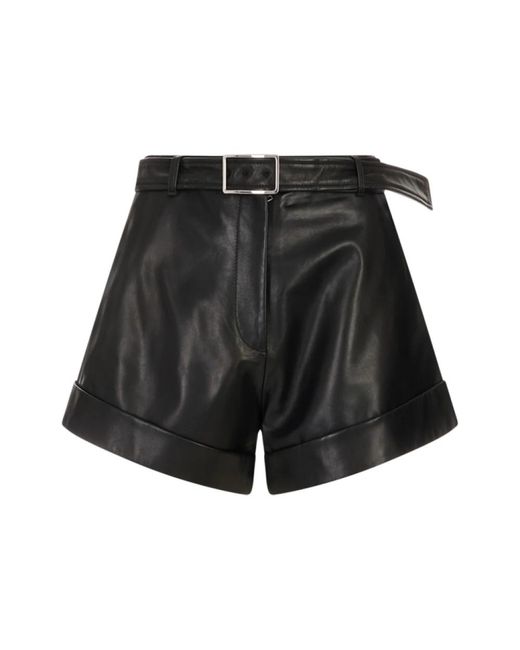 Sportmax Black Short Shorts