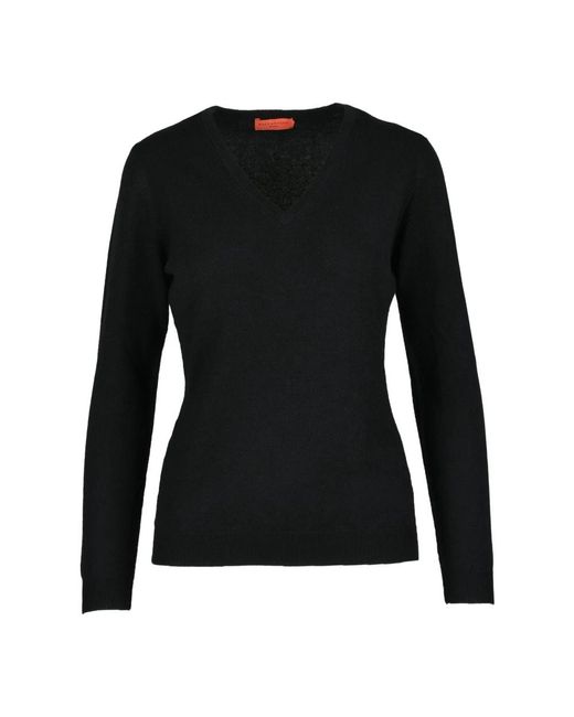 Ballantyne Black Cashmere Knitwear