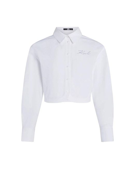 Camicie di Karl Lagerfeld in White