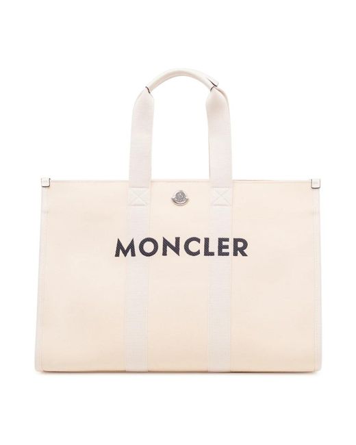 Moncler Natural Tote Bags for men