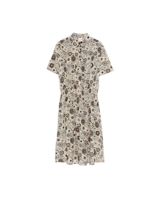Aspesi Natural Shirt Dresses