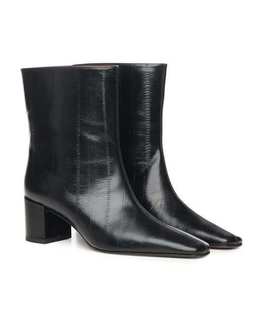 Giuliano Galiano Black Heeled Boots
