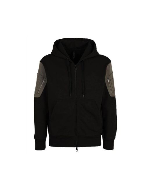 Neil Barrett Hoodies & Sweatvesten ,Zwart ,Accessories in het Black voor heren