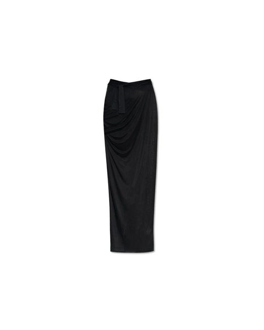 GAUGE81 Black Midi Skirts