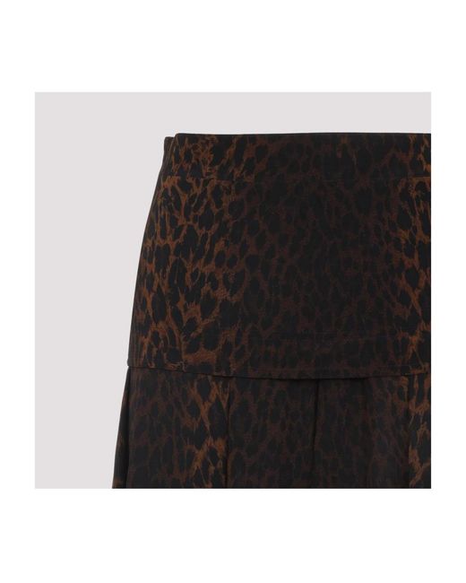 Balenciaga Black Midi Skirts
