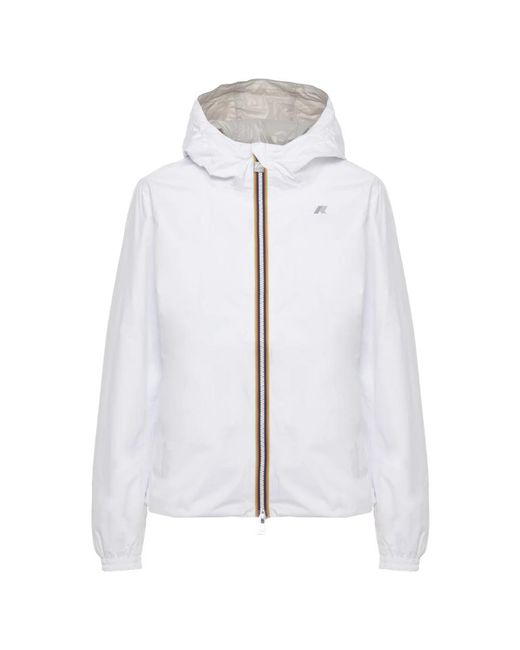 K-Way White Light Jackets