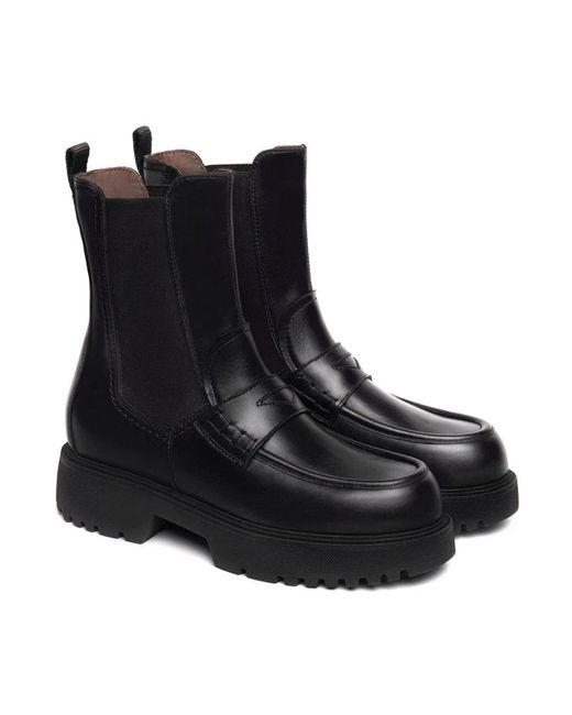 Nero Giardini Black Chelsea Boots
