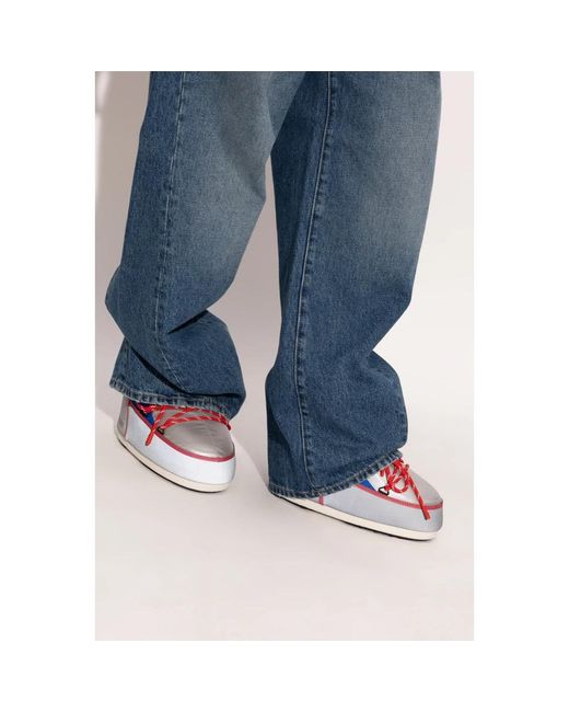 Moon Boot Blue Winter Boots for men