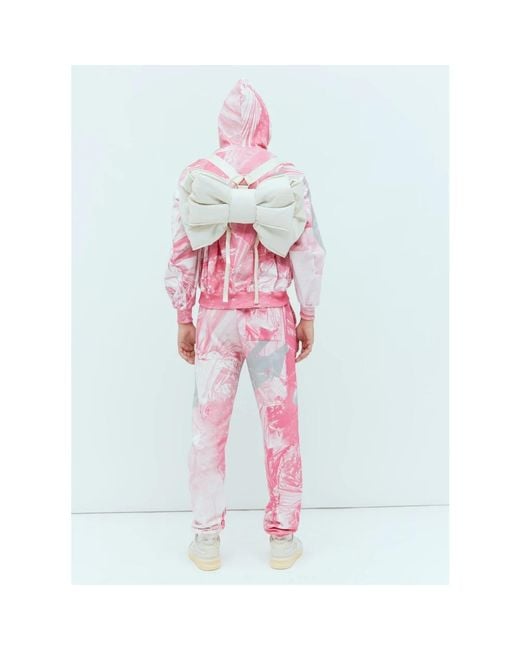 PRAYING Pink Sweatpants for men