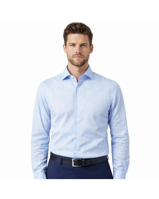 Bagutta Blue Formal Shirts for men