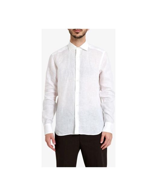 Herno Casual Hemden in het White voor heren