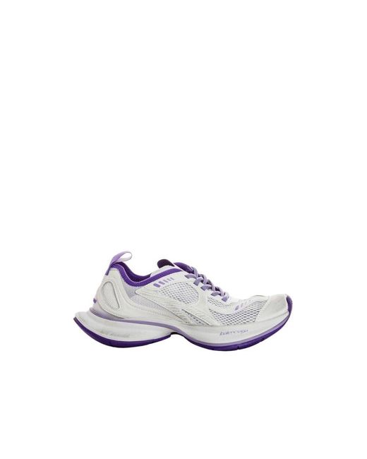 Balenciaga White Dynamische Laufschuhe Circuit