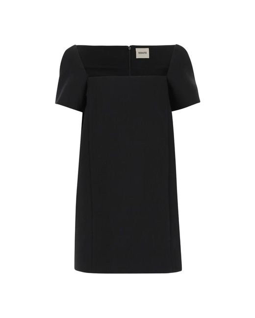 Khaite Black Schwarzes benji kleid