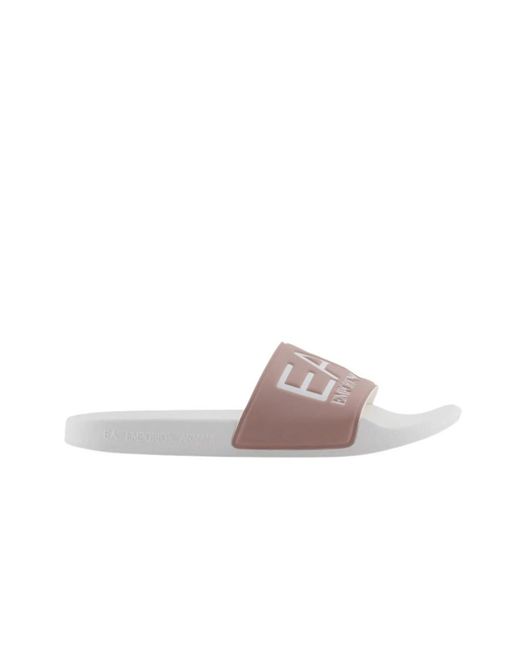 Sliders EA7 de color Pink