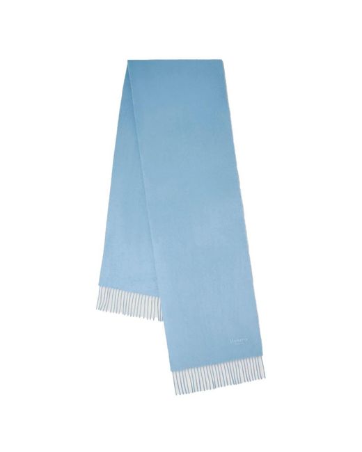 Winter Scarves Mulberry de color Blue