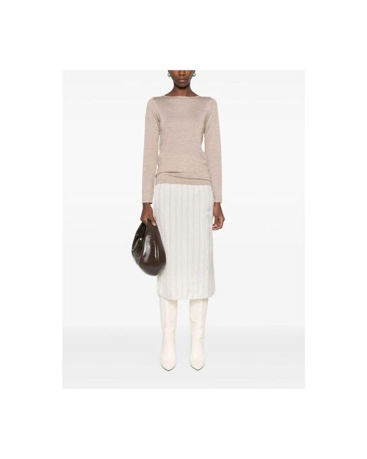 Cashmere Knitwear Brunello Cucinelli de color Pink