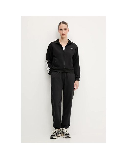 Guess Yarrow Zip-Through in het Black
