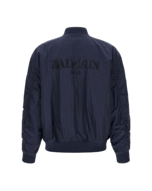 Bomber Jackets Balmain de hombre de color Blue